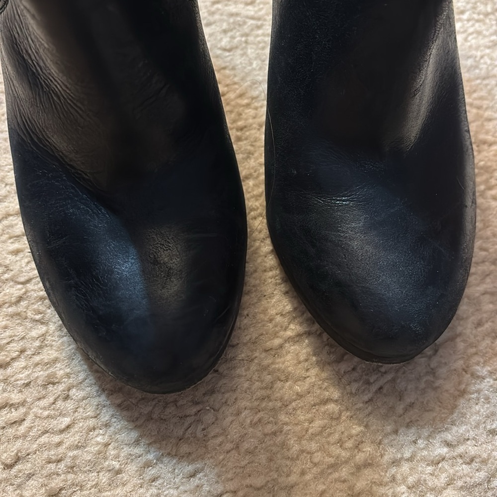 Modern Vintage Theo Black Leather Western Boots - Picture 6 of 6